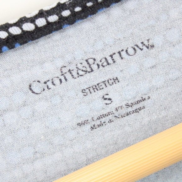 Croft & Barrow Blouse Top Women's Casual Sleeveless Multicolor Polka Pattern S - Picture 4 of 7